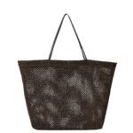 The Row Barn Tote Bag Dark Brown