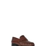The Row Soft Loafer Chestnut