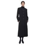 The Row Bertrand Coat Black