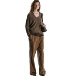 The Row Phora Sweater Grey Taupe