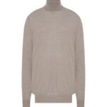 The Row Nabari Turtleneck Beige Melange