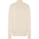 The Row Lizzy Turtleneck Ivory