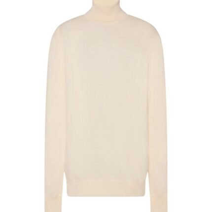 The Row Lizzy Turtleneck Ivory