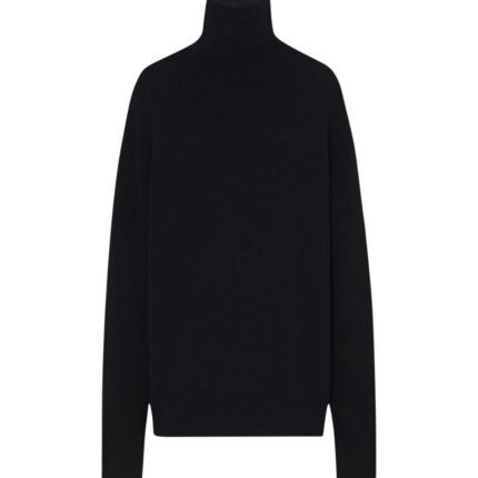 The Row Stepny Turtleneck Black