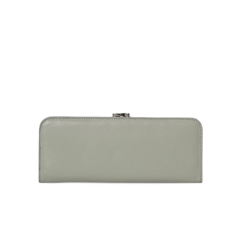 The Row Long CC Minaudiere Light Sage