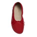 The Row Round Ballet Flat Scarlatto