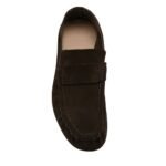 The Row Soft Moccasin Lacquer Brown