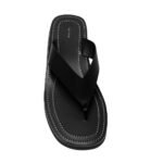 The Row City Flip Flop Black
