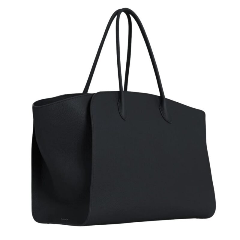 The Row Marlo Tote Bag Black