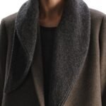 The Row Pyrite Scarf Charcoal Melange
