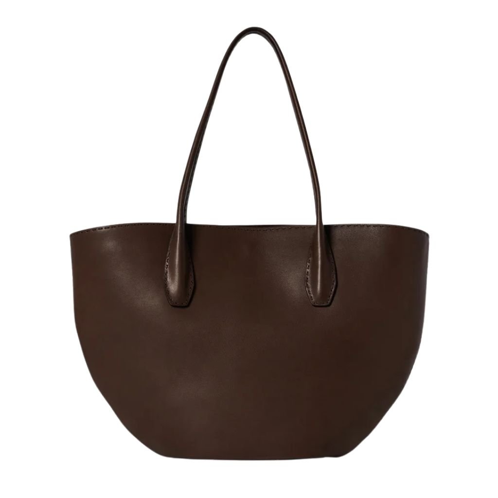 12 The Row Alger Tote Bag Deep Brown / Deep Brown