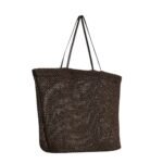 The Row Barn Tote Bag Dark Brown