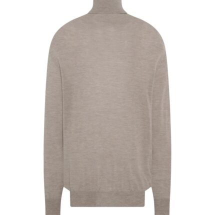 The Row Nabari Turtleneck Beige Melange