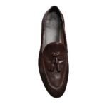 The Row Caden Loafer Deep Brown