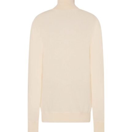 The Row Lizzy Turtleneck Ivory