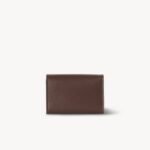 The Row Double Travel Wallet Deep Brown
