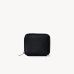 The Row Small Zip Wallet Black