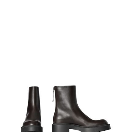 The Row Nobilis Fast Boot Lacquer Brown