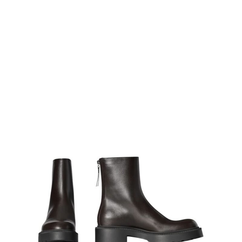 The Row Nobilis Fast Boot Lacquer Brown