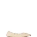 The Row Round Ballet Flat Sage Tint