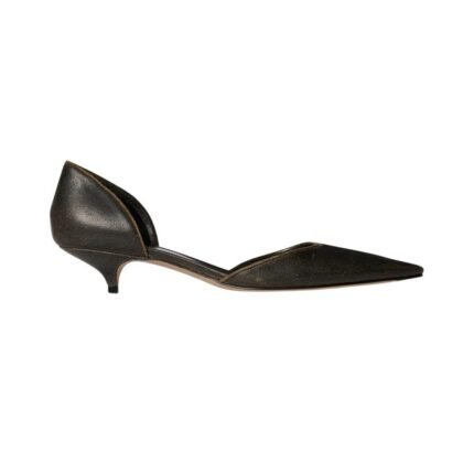 The Row Liisa Kitten D'Orsay Brown