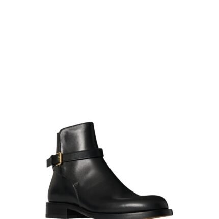 The Row Nobilis Buckle Boot Black