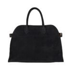 The Row Soft Margaux 15 Bag Black