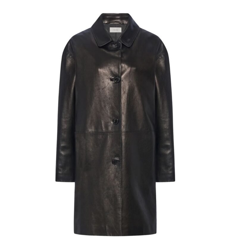 The Row Donata Coat Black