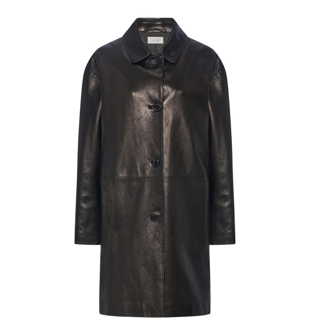 13 The Row Donata Coat Black