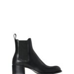 The Row Zipped Boot I Black
