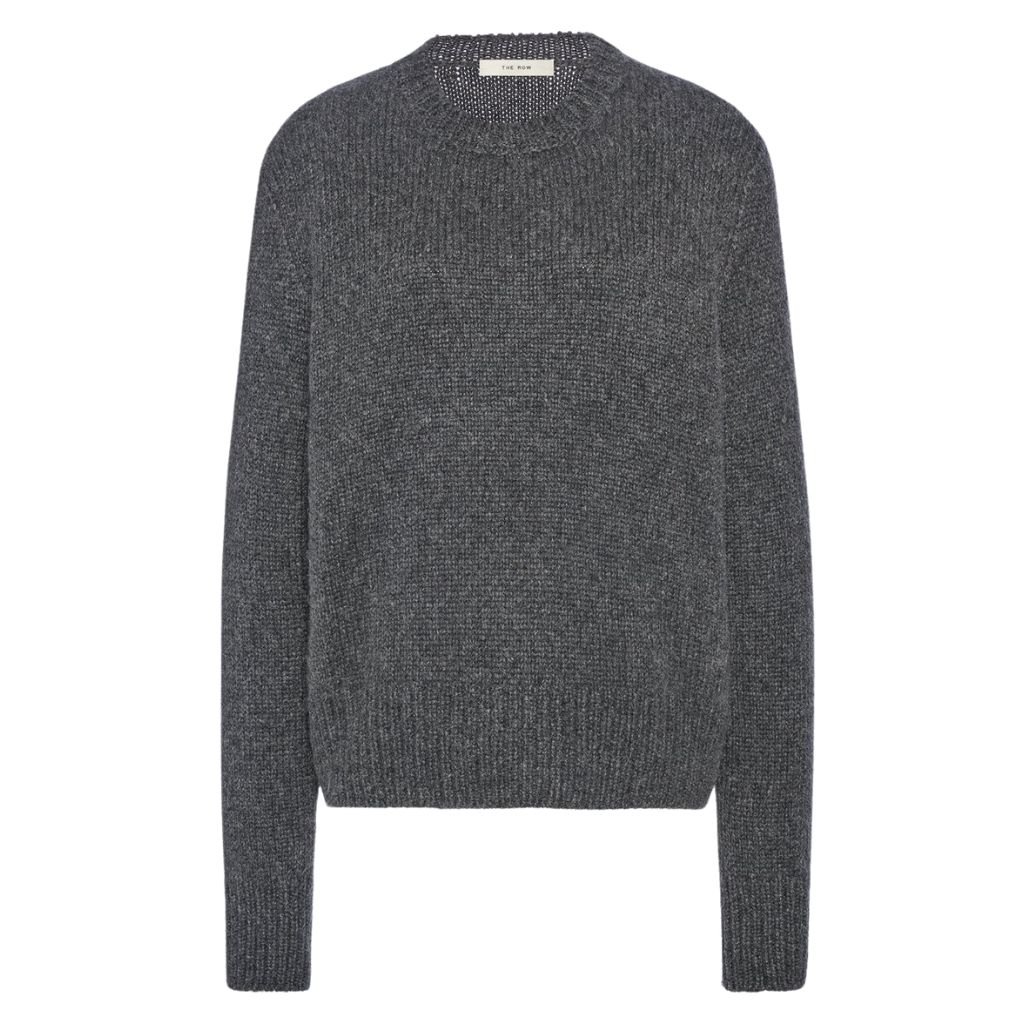 13 The Row Pato Sweater Charcoal Melange