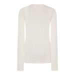 The Row Dantea T-Shirt Ivory