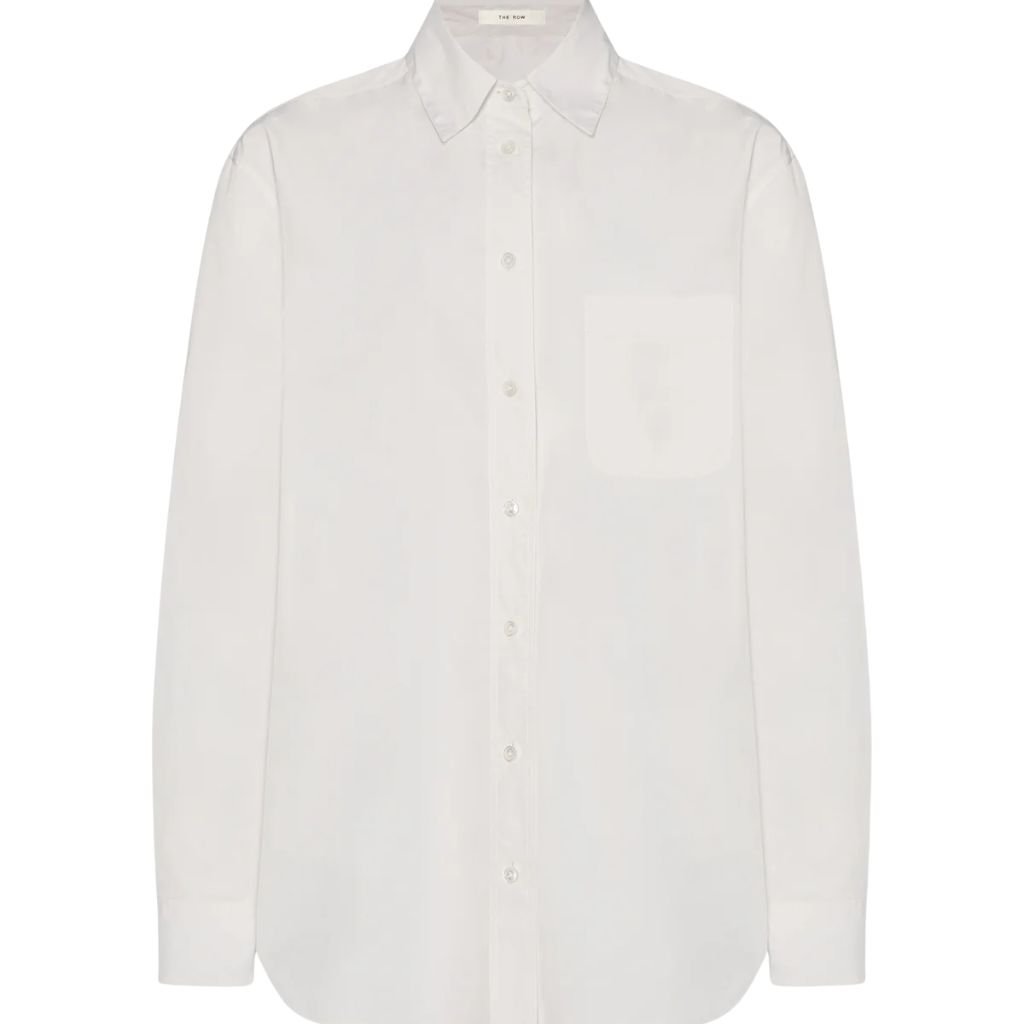 13 The Row Gavina Shirt Vintage White