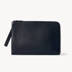 The Row Large Portfolio Wristlet Zaffiro