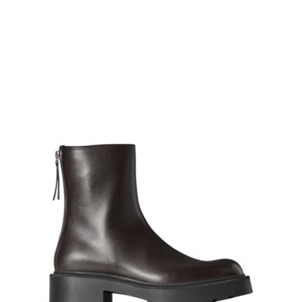 The Row Nobilis Fast Boot Lacquer Brown