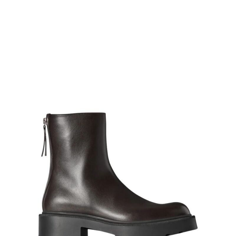 The Row Nobilis Fast Boot Lacquer Brown
