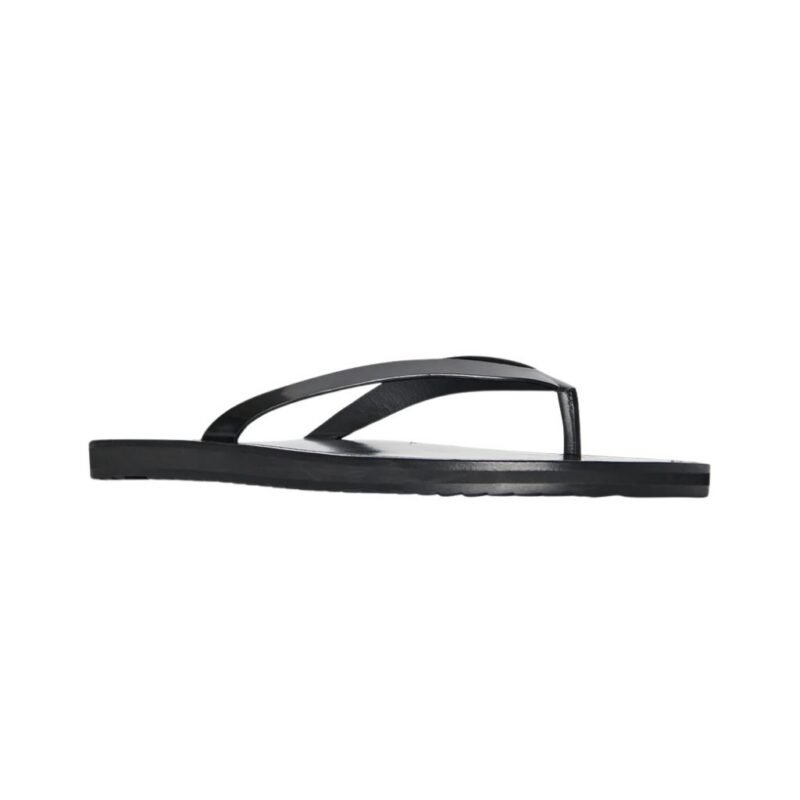 The Row City Flip Flop Black