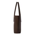 The Row Alger Tote Bag Deep Brown / Deep Brown