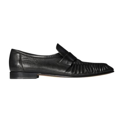 The Row Soft Loafer Black