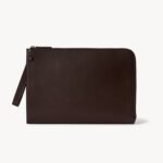 The Row Large Portfolio Wristlet Amaranto