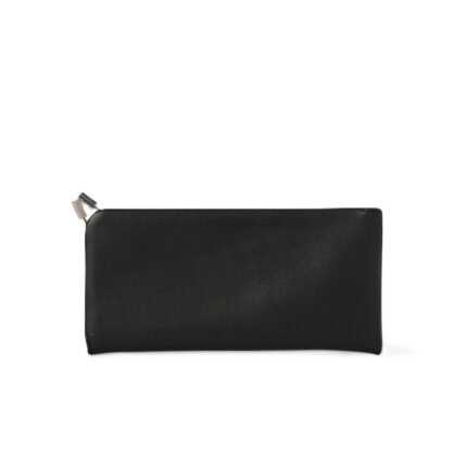 The Row Clasp Sunglasses Case Black