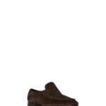 The Row Soft Moccasin Two Lacquer Brown