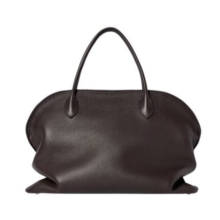 The Row Agnes 15 Bag Dark Brown