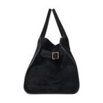The Row Soft Margaux 15 Bag Black