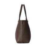 The Row Small Park Tote Bag Deep Brown