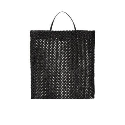 The Row Mini Barn Tote Bag Black