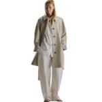 The Row Amaya Coat Beige