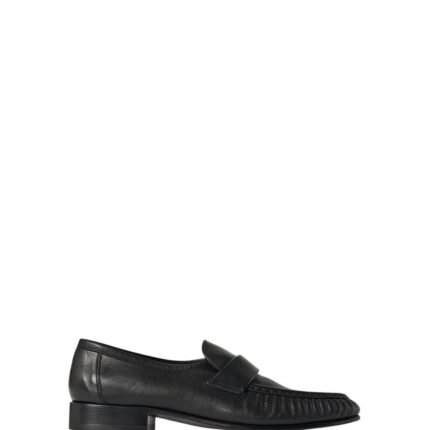 The Row Soft Loafer Black