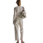 The Row Dantea T-Shirt Ivory