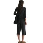 The Row Cresp Cardigan Charcoal Melange